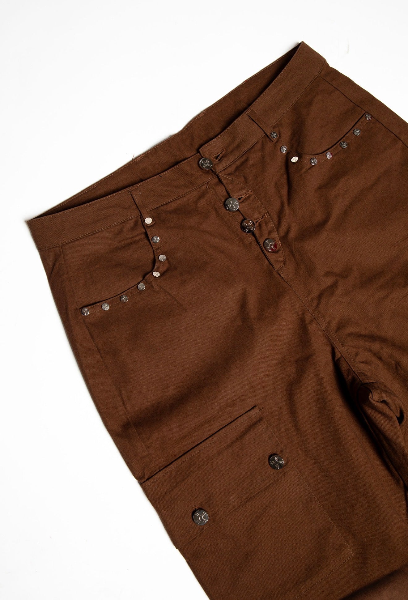 CARGO PANTS, MULTI BUTTONS