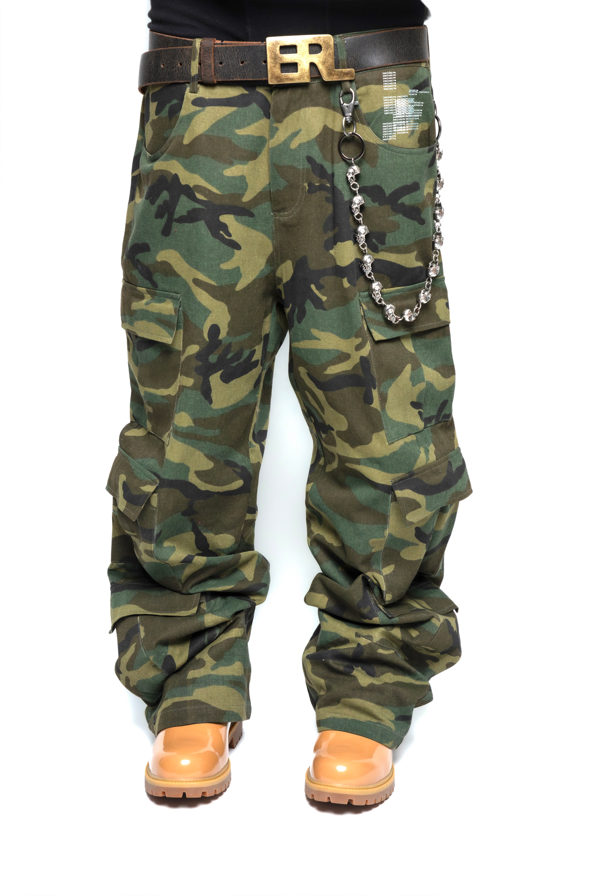 14 PCKT CAMO BAGGY CARGOS